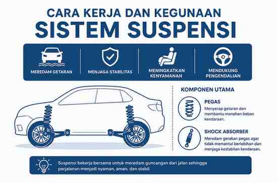 Cara Kerja Dan Kegunaan Sistem Suspensi