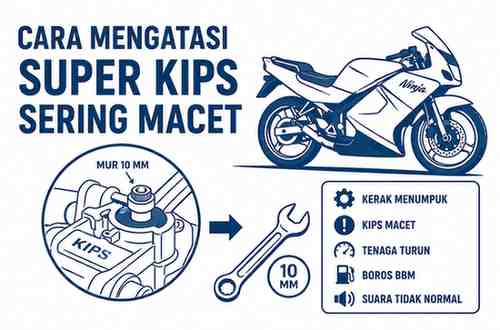 Cara Mengatasi Super KIPS Sering Macet