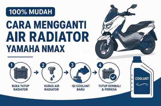 Cara Mengganti Air Radiator Yamaha NMAX