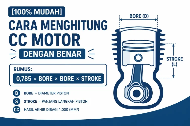 Cara Menghitung CC Motor Dengan Benar
