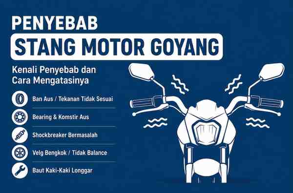 Penyebab Stang Motor Goyang dan Cara Mengatasinya